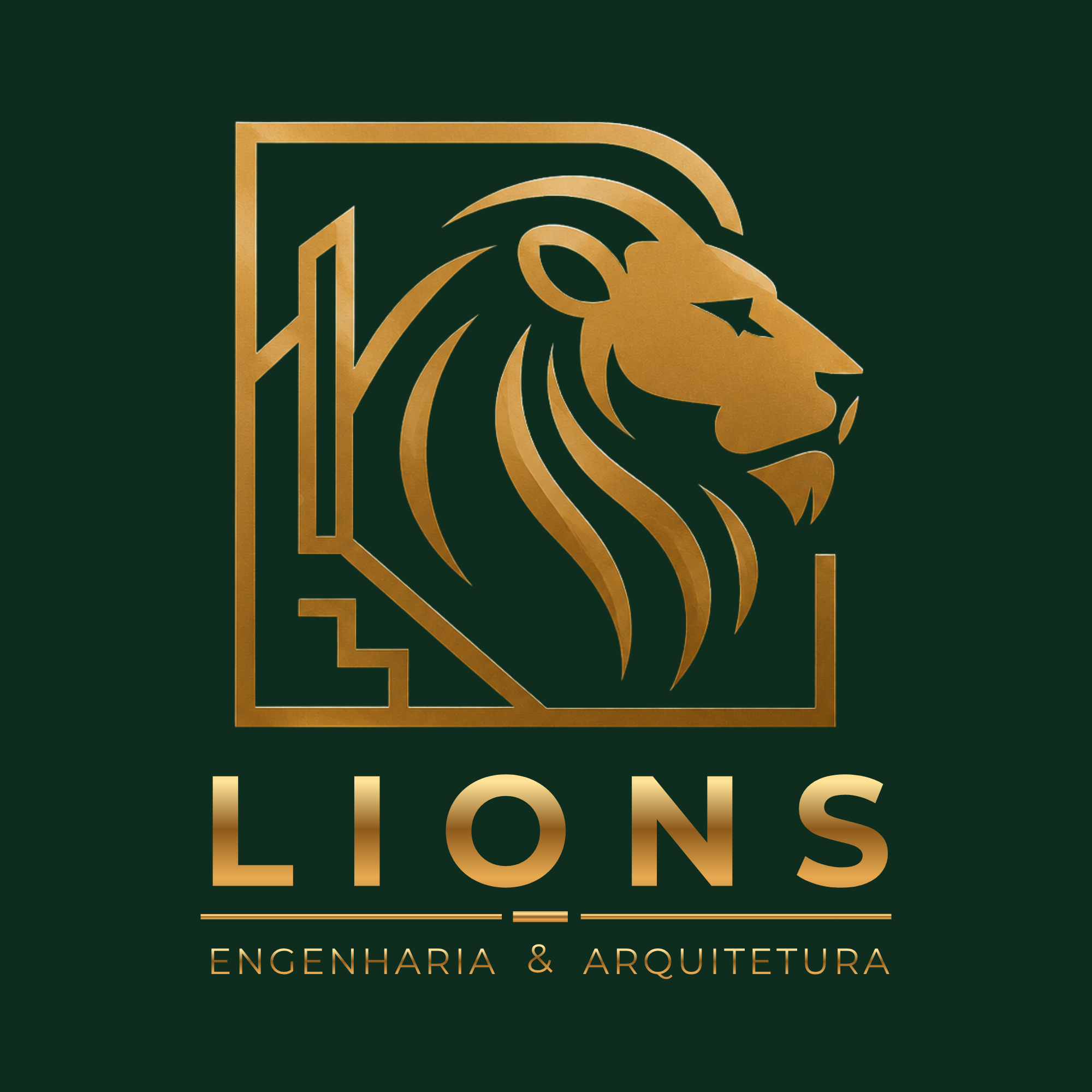 Logo da Lions Engenharia e Arquitetura